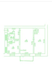 2d floor plan. Black&white floor plan. Floorplan