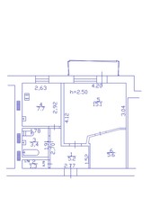 2d floor plan. Black&white floor plan. Floorplan