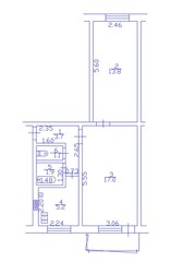 2d floor plan. Black&white floor plan. Floorplan