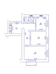 2d floor plan. Black&white floor plan. Floorplan
