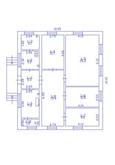 2d floor plan. Black&white floor plan. Floorplan