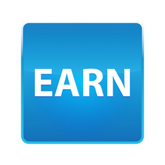 Earn shiny blue square button