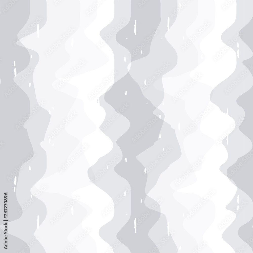 Aufkleber abstract wavy line pattern, seamless vector geometric background.