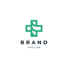 Obraz premium Medical Abstract Logo Design Template
