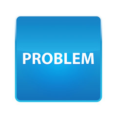 Problem shiny blue square button