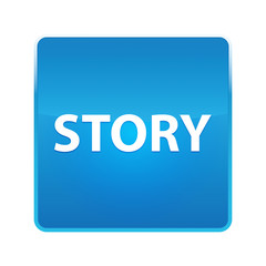 Story shiny blue square button