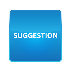 Suggestion shiny blue square button