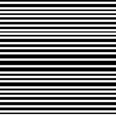 Black and white horizontal stripes abstract background