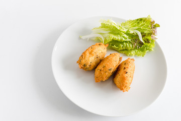 Cod dumplings, or 