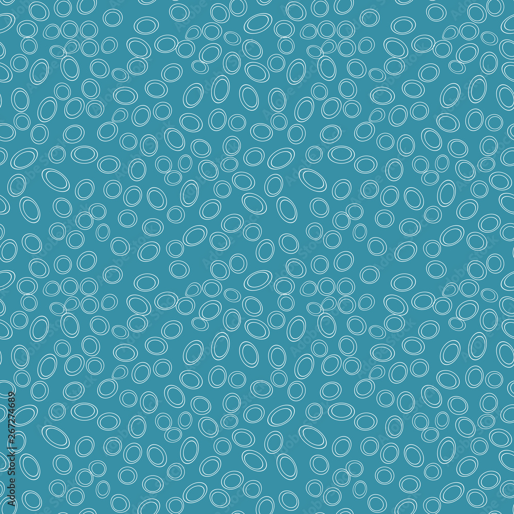 Poster simple circle shapes background. vector geometric abstract seamless pattern.