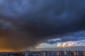The storm over Moscow