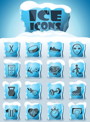 sport icon set