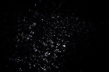 Obraz premium Splash of water. Isolate on black background