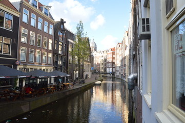 canal in amsterdam