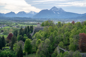 Blick in die reizvolle Umgebung von Salzburg