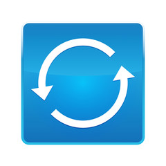 Update arrow icon shiny blue square button