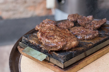 Corte de carne a la parrilla 