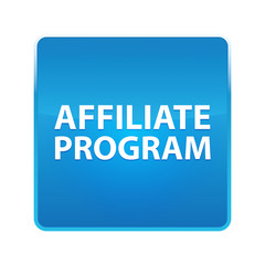 Affiliate Program shiny blue square button