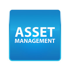 Asset Management shiny blue square button