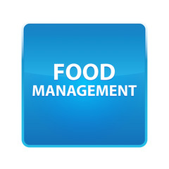 Food Management shiny blue square button