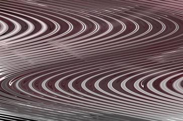 Abstract brown wallpaper, waved retro style background.