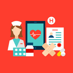 Health Care Clinic Concept