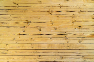 Background from yellow wooden boards
