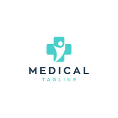 medical vector logo design