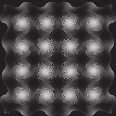 Dotted Halftone Vector Pattern or Texture