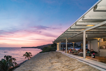   views around the Caribbean island of Curacao