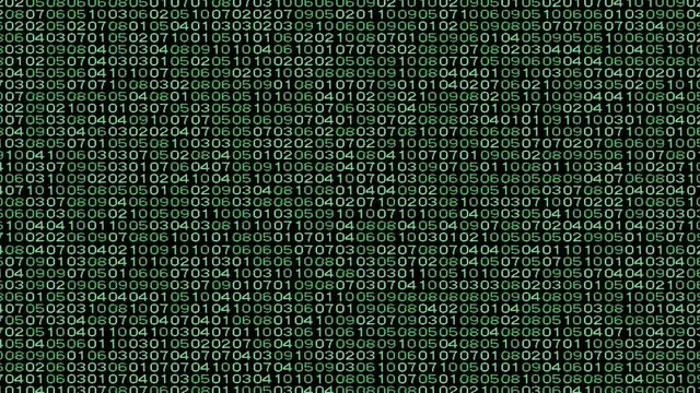 numbers code information counting digital