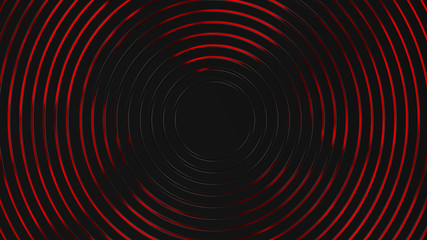 grey and red cirlces modern background 3d render