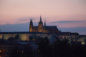Fototapeta na wymiar Ausblick in Prag