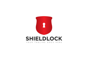 shield logo and icon vector illustration design template