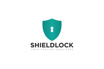 shield logo and icon vector illustration design template