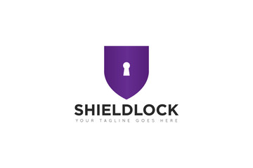 shield logo and icon vector illustration design template