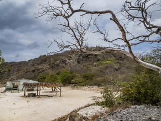   views around the Caribbean island of Curacao