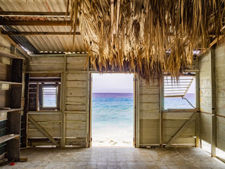  views around the Caribbean island of Curacao