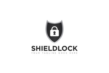 privacy shield logo and icon vector illustration design Template