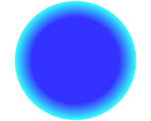 neon blue circle ball on white background Glowing futuristic lines in a dark space with a modern concept. Generics presentations. Vector layout EPS10. Advertising design of brochures, blurred effect