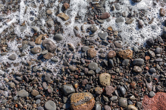 pebbles on the beach