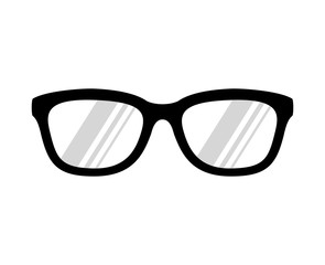 Fototapeta premium Fashion sunglasses illustration isolated on white background