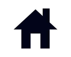 Home icon illustration isolated on white background