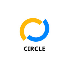 Obraz premium Circle logo concept design. Vector Template for your company.