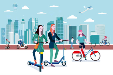 Green transport in smart city