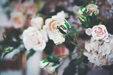 Beautiful vintage roses, elegant patterns for making various media.