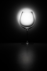 a wine glass
