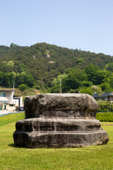 Manboksa Temple Site in Namwon-si, south korea.