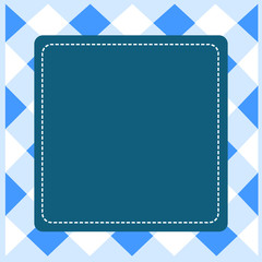 Dashed Stipple Line Blank Square Colored Cutout Frame Bright Background Business concept Empty template copy space isolated Posters coupons promotional material