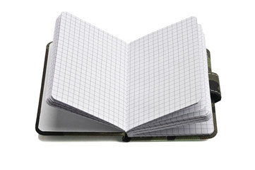 Notepad for everyday notes and notes on a white background